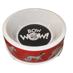 Vintage Disney 101 Dalmatians Dog Bowl. Made In Thailand